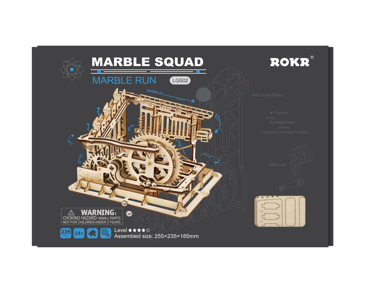 3D DIY Puzzle Marble Squad Craft Kit