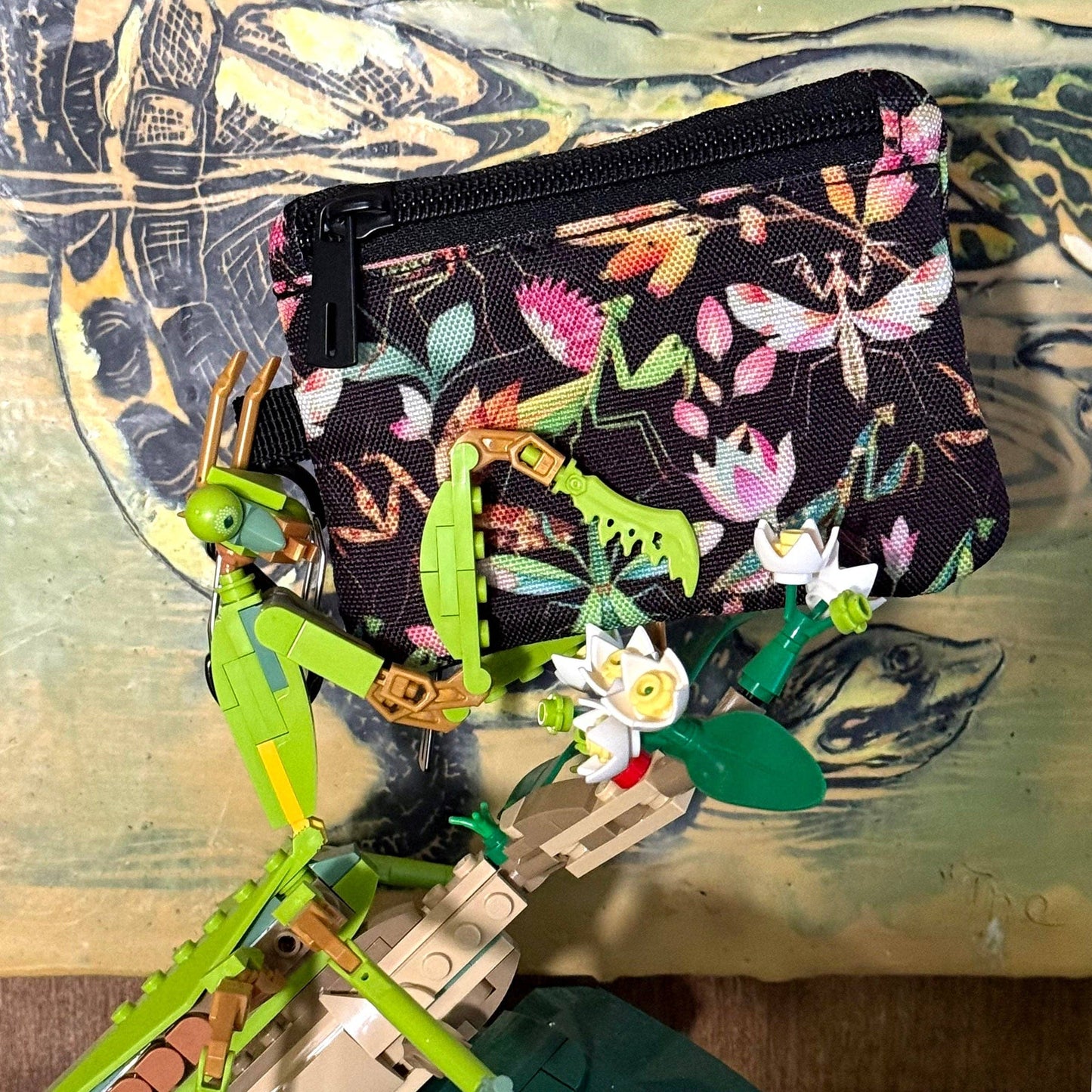 Mantis Menagerie Clip Wallet