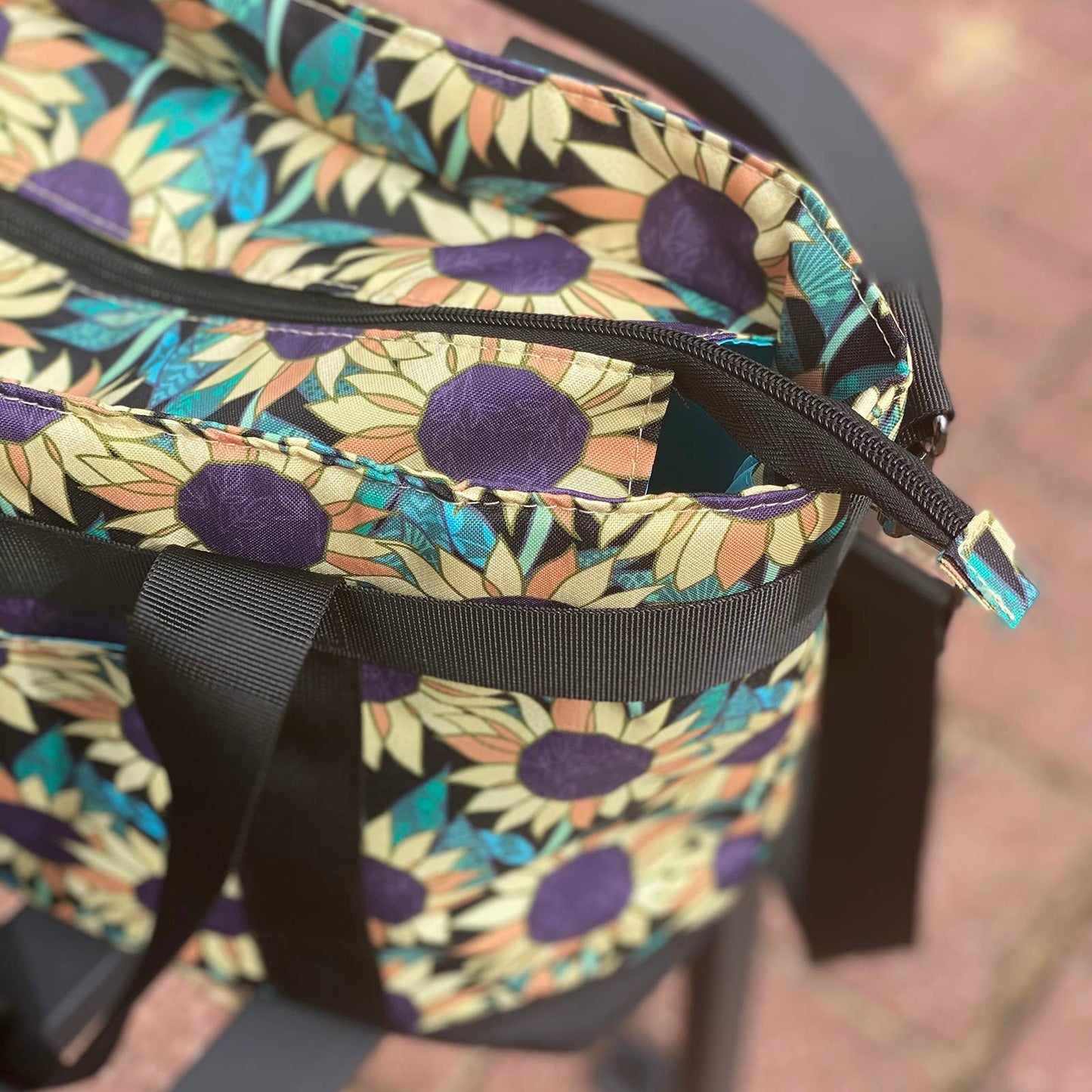 Sunflower Fields Large Venture Tote