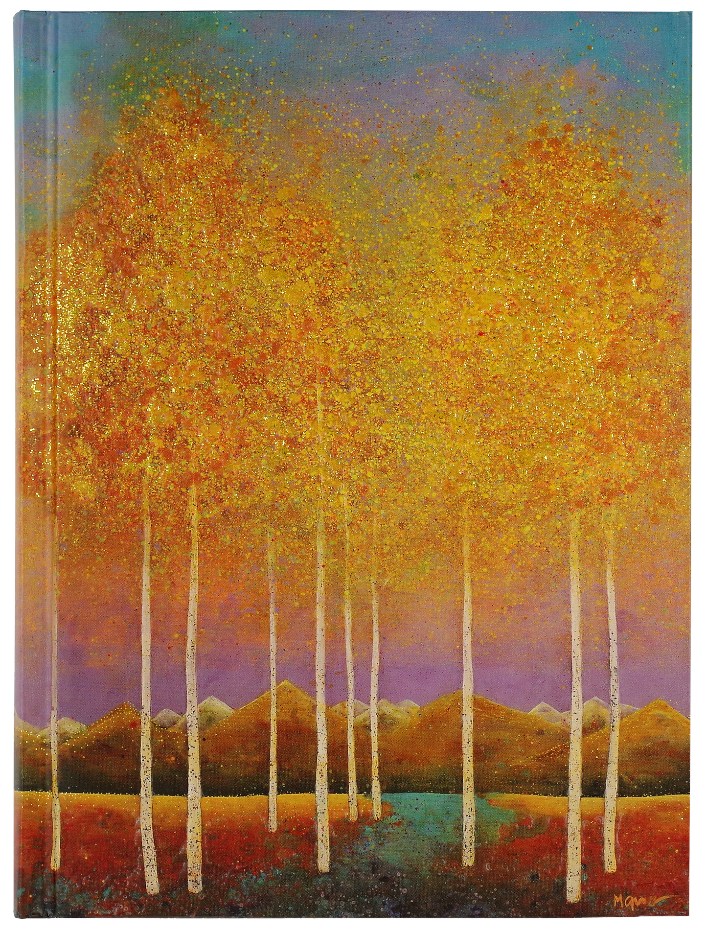 Moonlit Aspens Journal