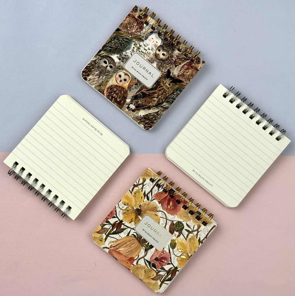 Pocket Art Journal  - Owls