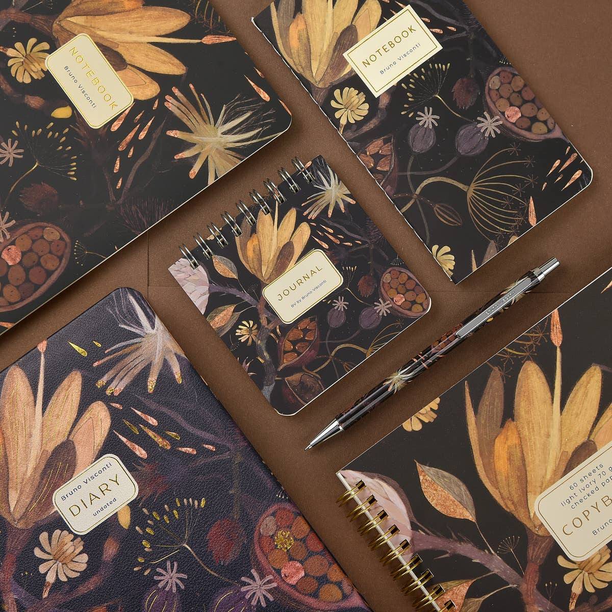 Night Flowers Notebook