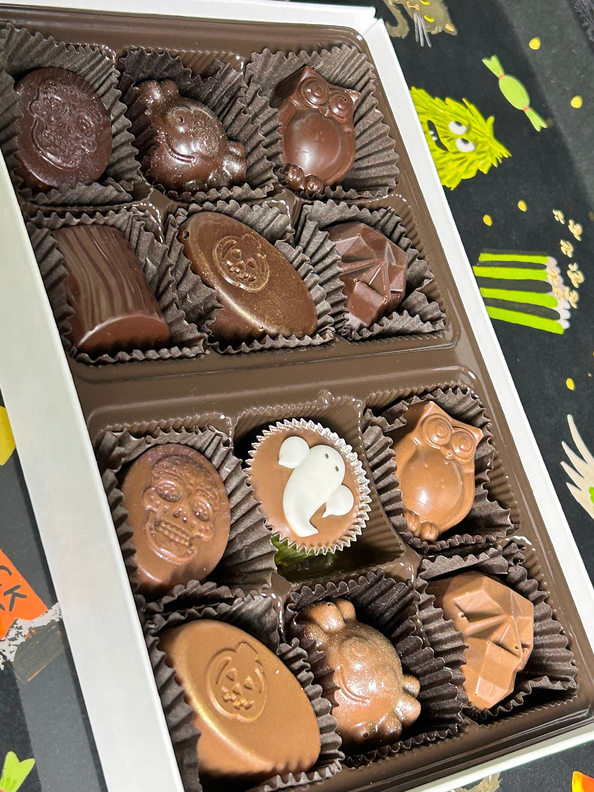 Halloween Sampler Chocolates Box - Large