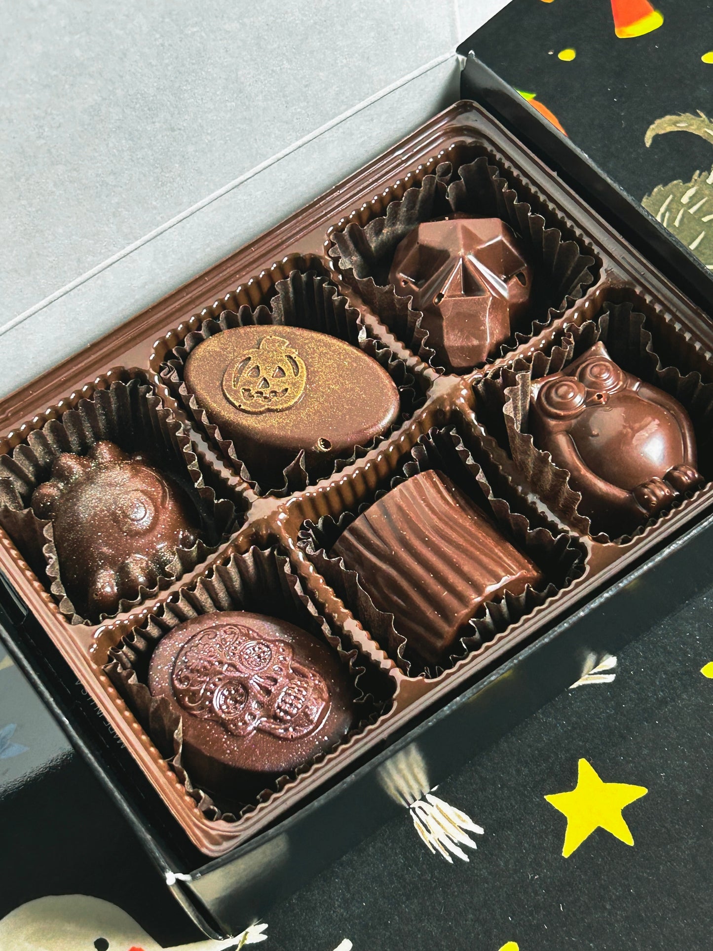 Halloween Sampler Chocolates Box - Small
