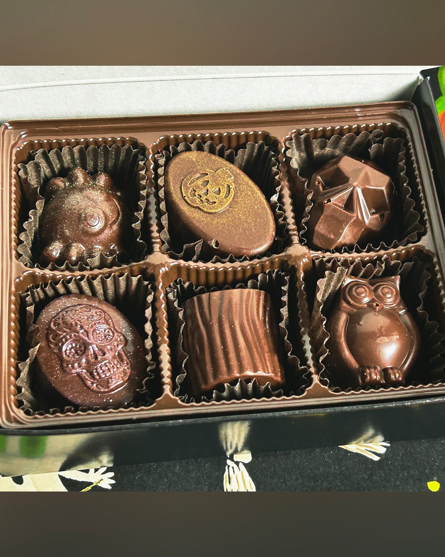 Halloween Sampler Chocolates Box - Small