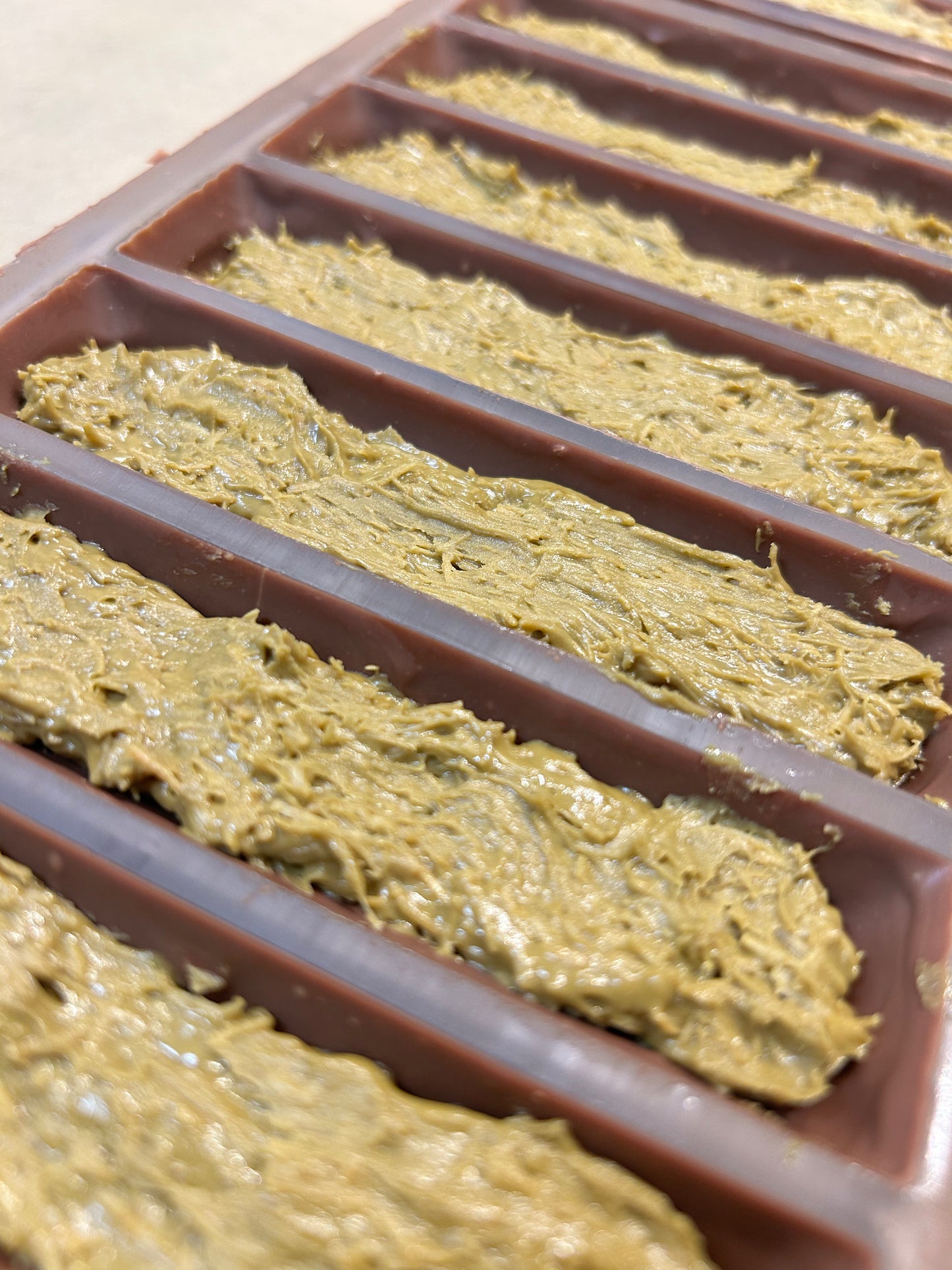 Pistachio Creme Filled Chocolate Bar