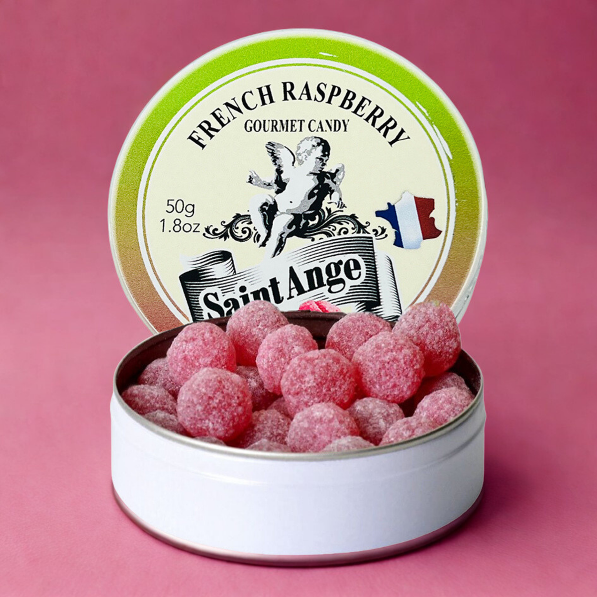 French Hard Candies - Saint Ange Raspberry