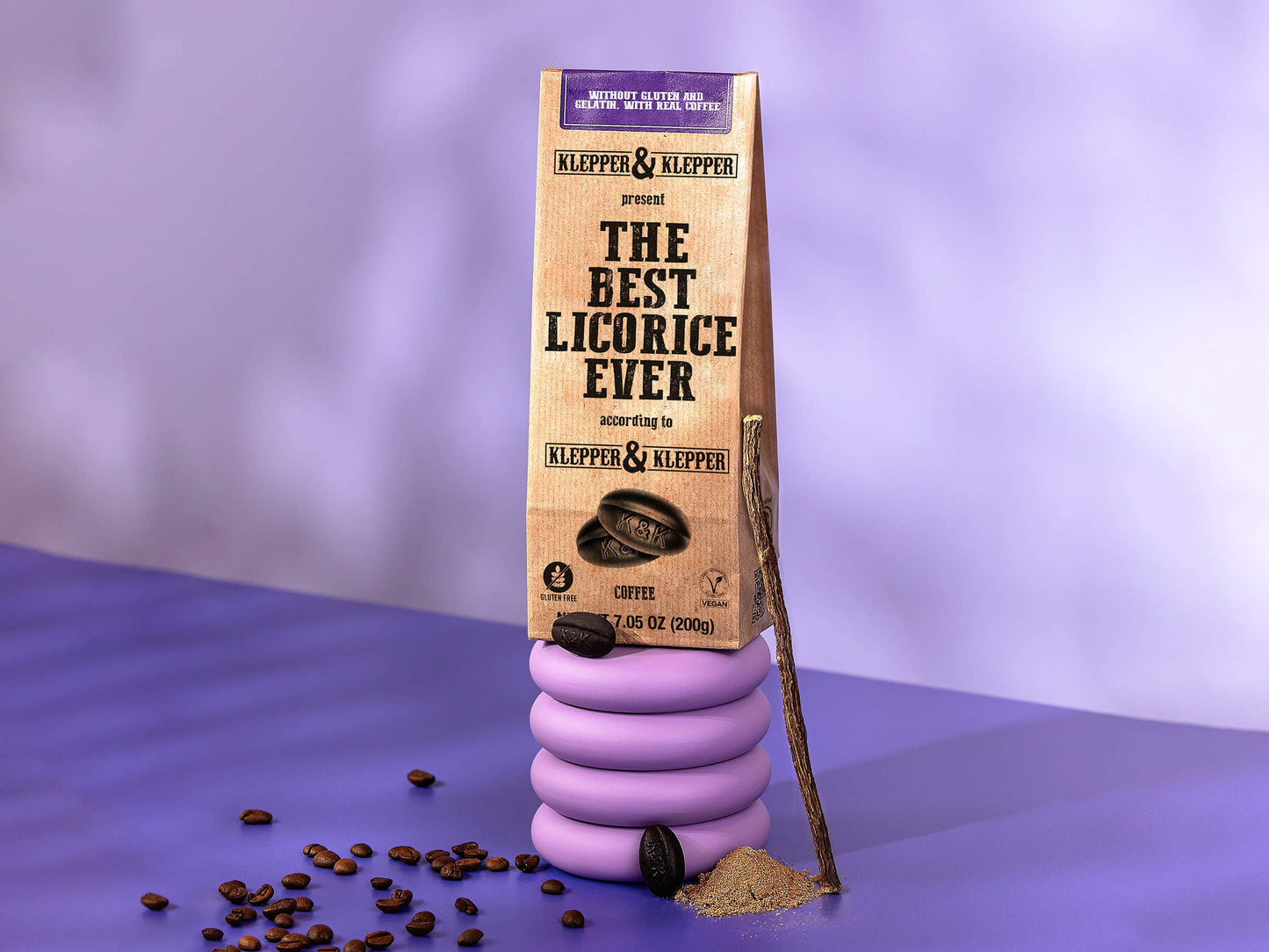 Coffee (Dutch Premium Gluten Free Licorice)