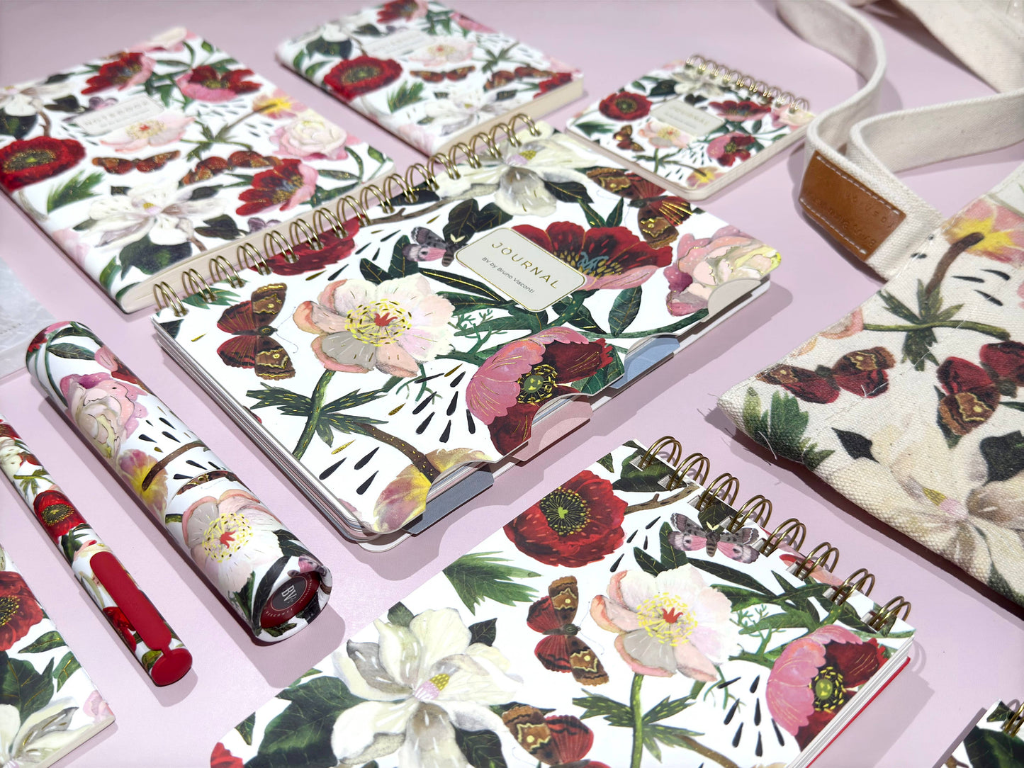 Small Notebook Peonies