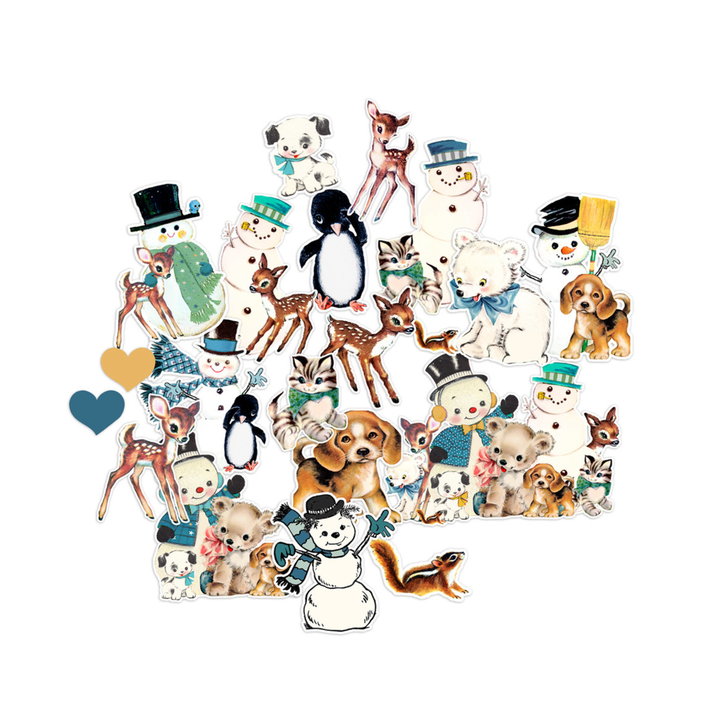 Snow Friends (mini) Ephemera