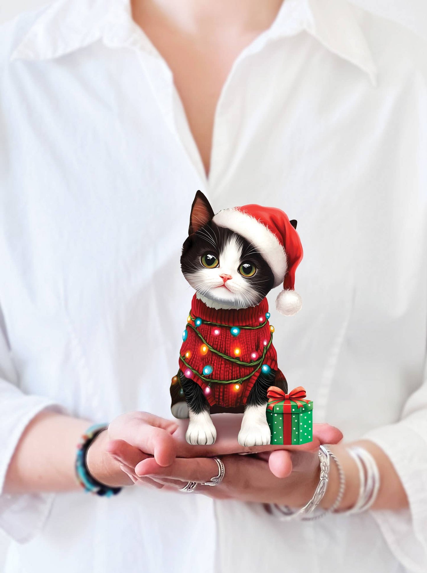 Mini Christmas Kitten