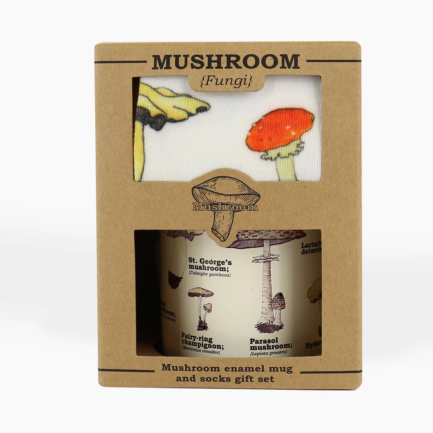 Mushroom Mug & Socks