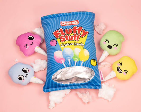 Fluffy Stuff Cotton Candy Plushies Pillow