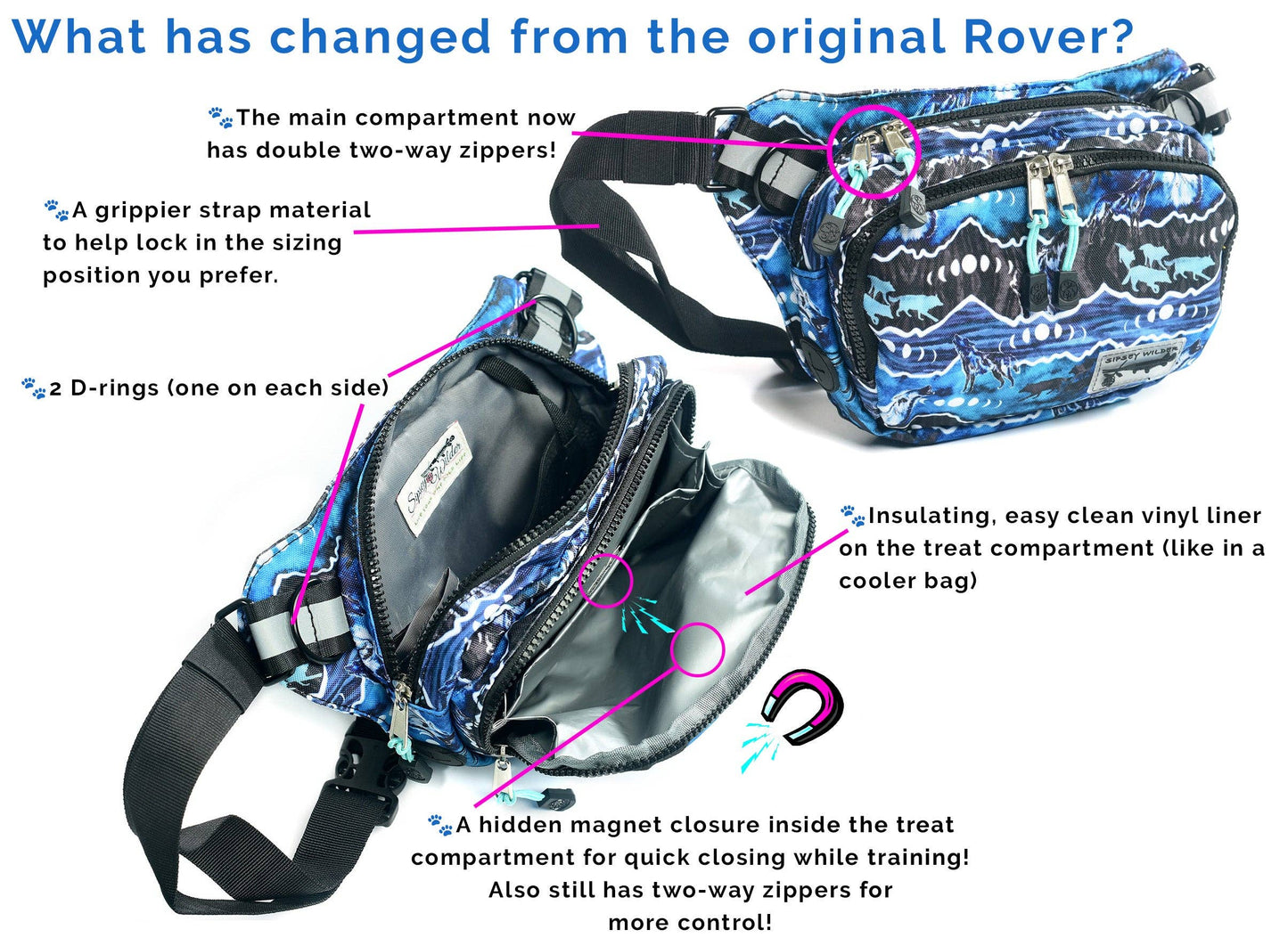 Sipsey Wilder - Solar Tide Rover Hip Pack 2.0