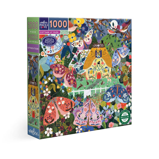Cottage at Dusk 1000 Piece Puzzle