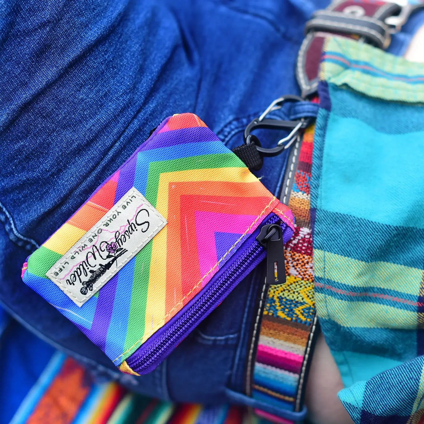 Sasquatch Mountain Clip Wallet