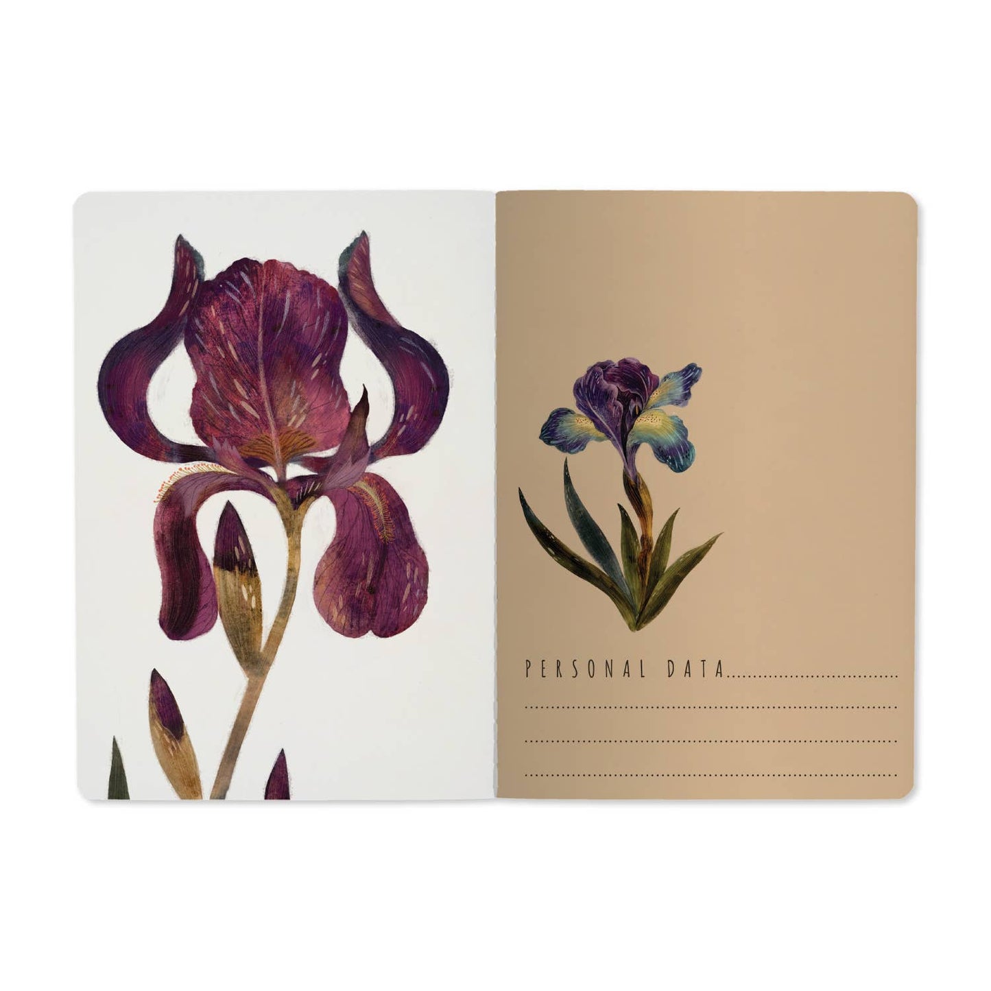 Irises Notebook