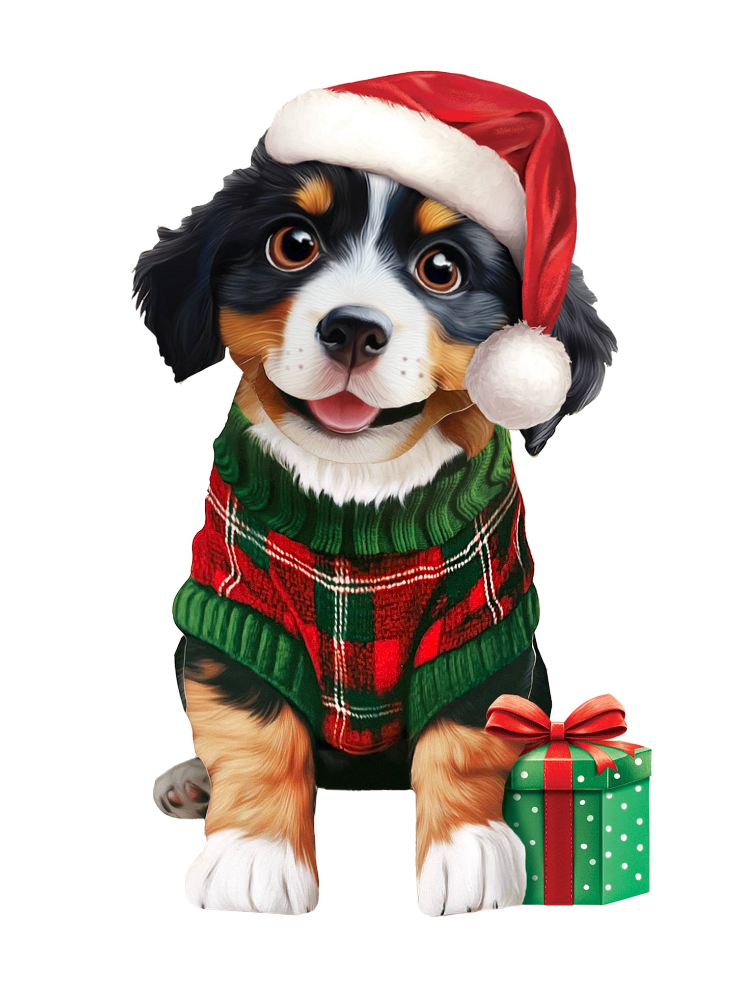 Mini Christmas Puppy