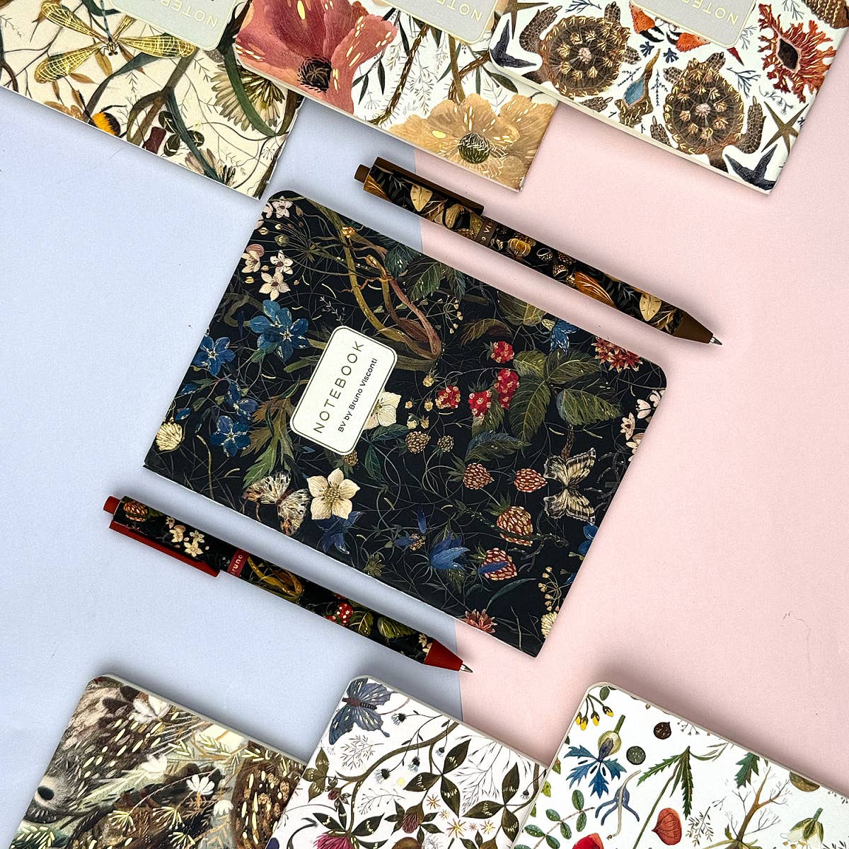 Small Notebook Forest Flowers 