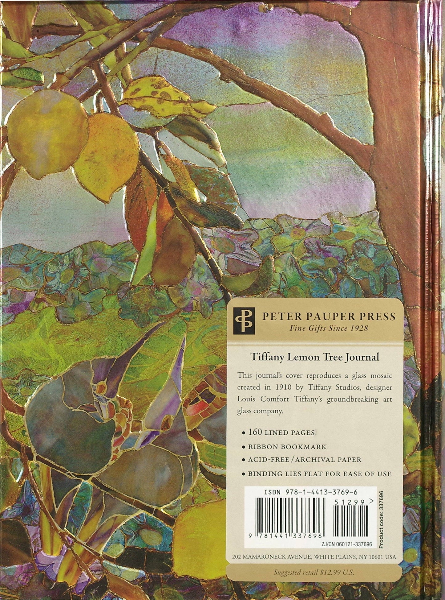 Tiffany Lemon Tree Journal