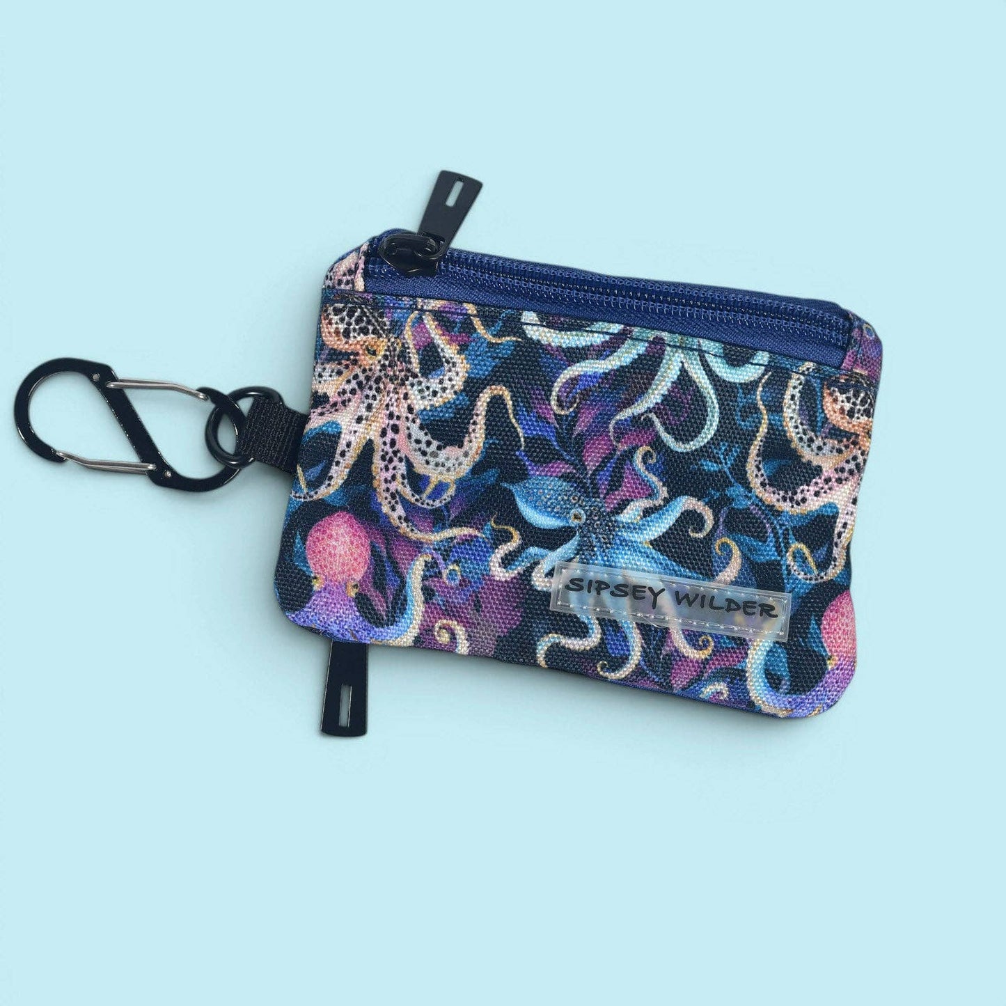 Octopus Reverie Clip Wallet