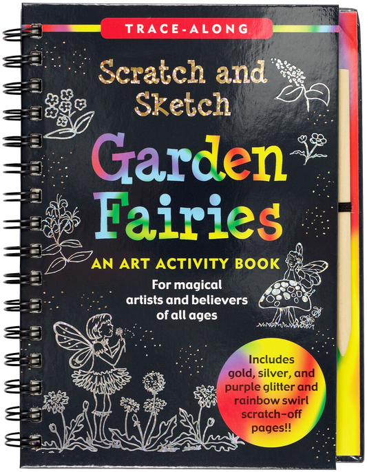 Garden Fairies Scratch and Sketch