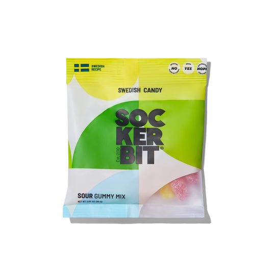 Sour Gummy Mix Swedish Gummies 2.8oz