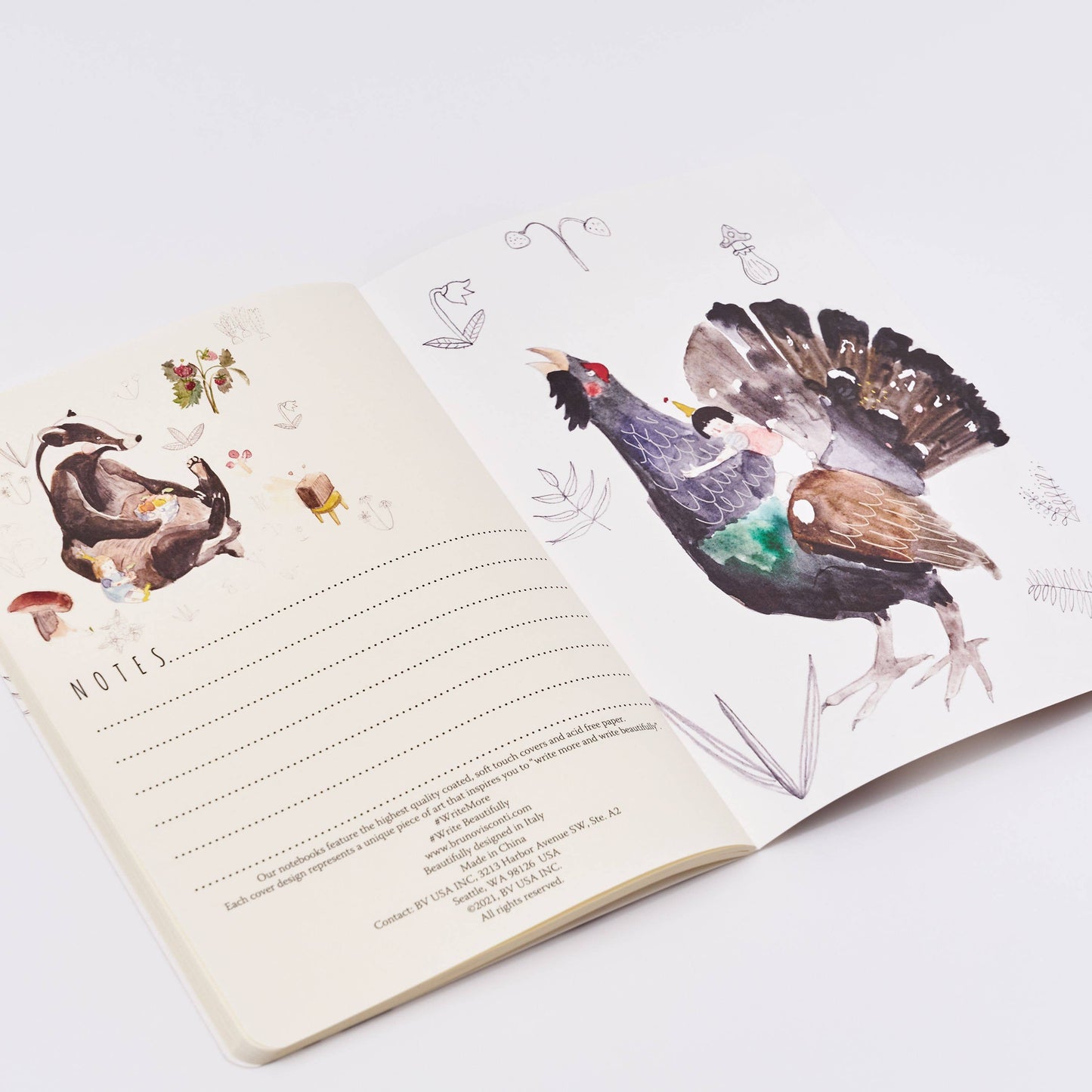 Forest Animals Notebook