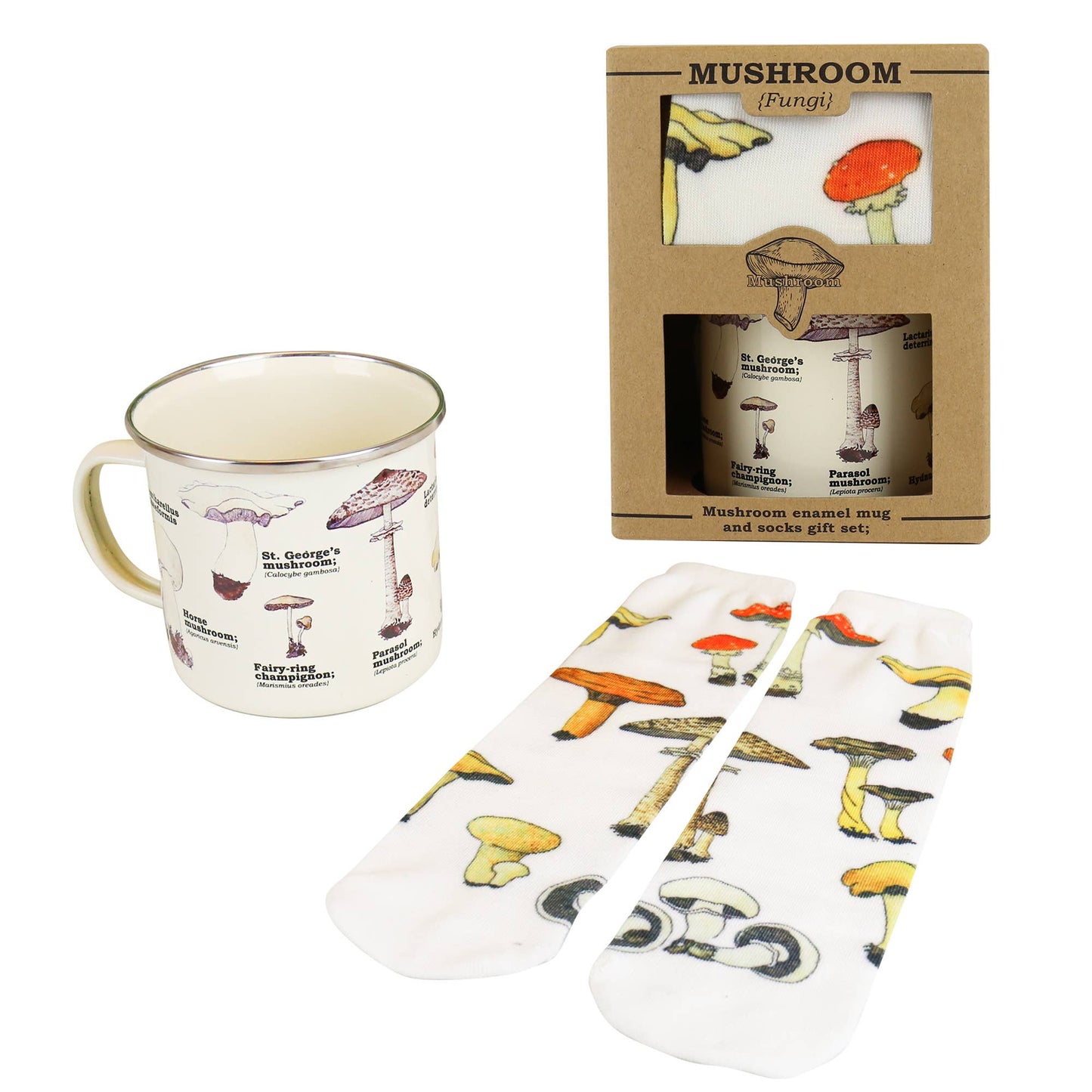 Mushroom Mug & Socks