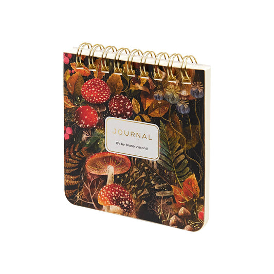 BV by Bruno Visconti - Pocket Art Journal  - Forest Mushrooms
