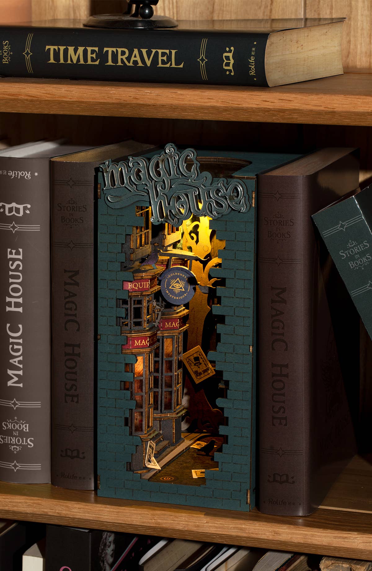 House Magic House Book Nook Puzzle