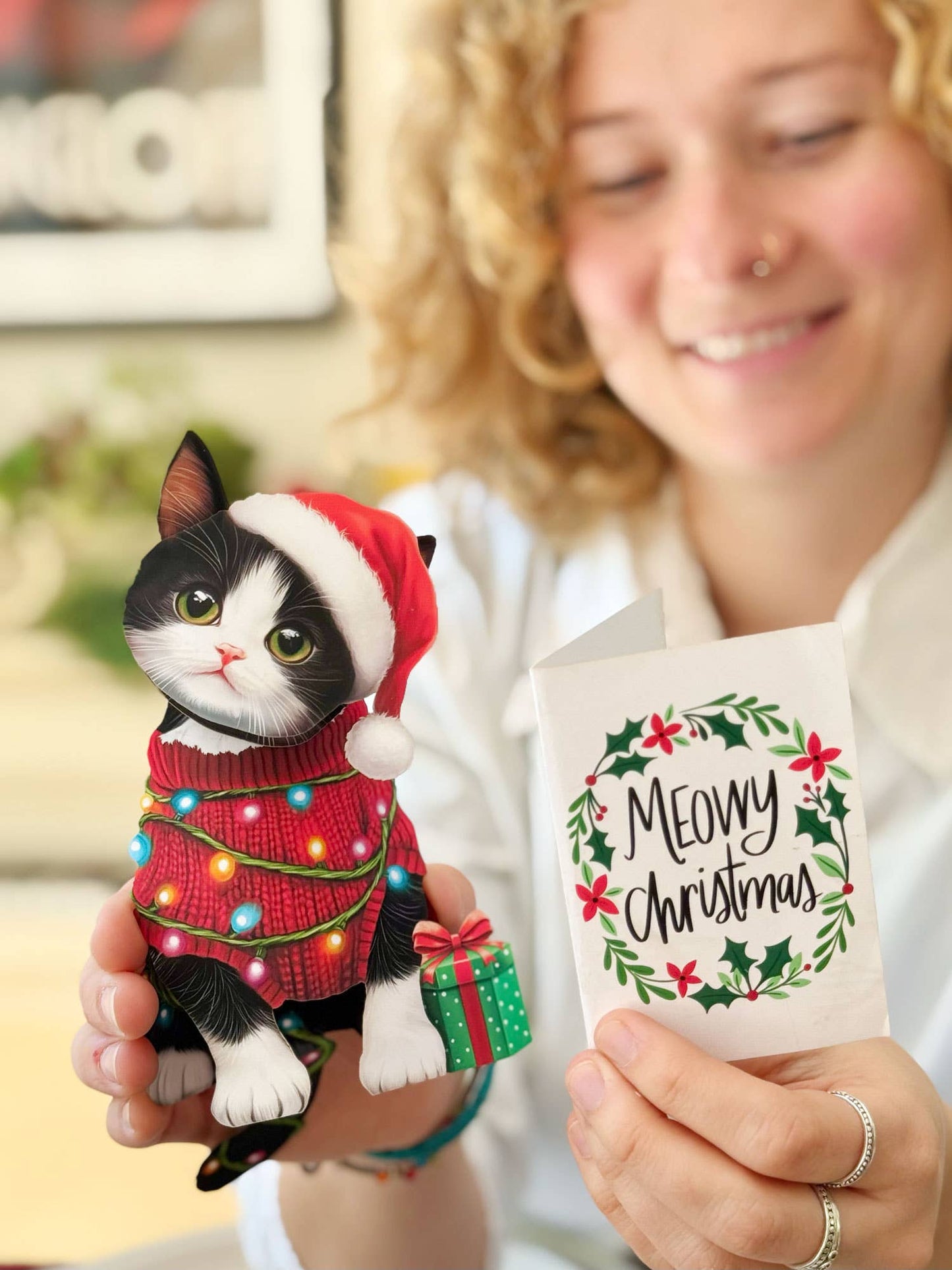 Mini Christmas Kitten