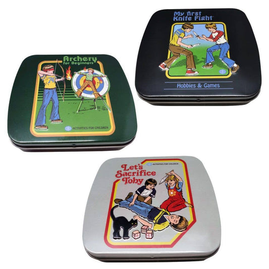 Grandpa Joe's Candy Shop - Steven Rhodes, Warped Childhood Candy Tin, 12ct