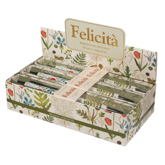 Felicita Greens and Flowers Ball Point Pen