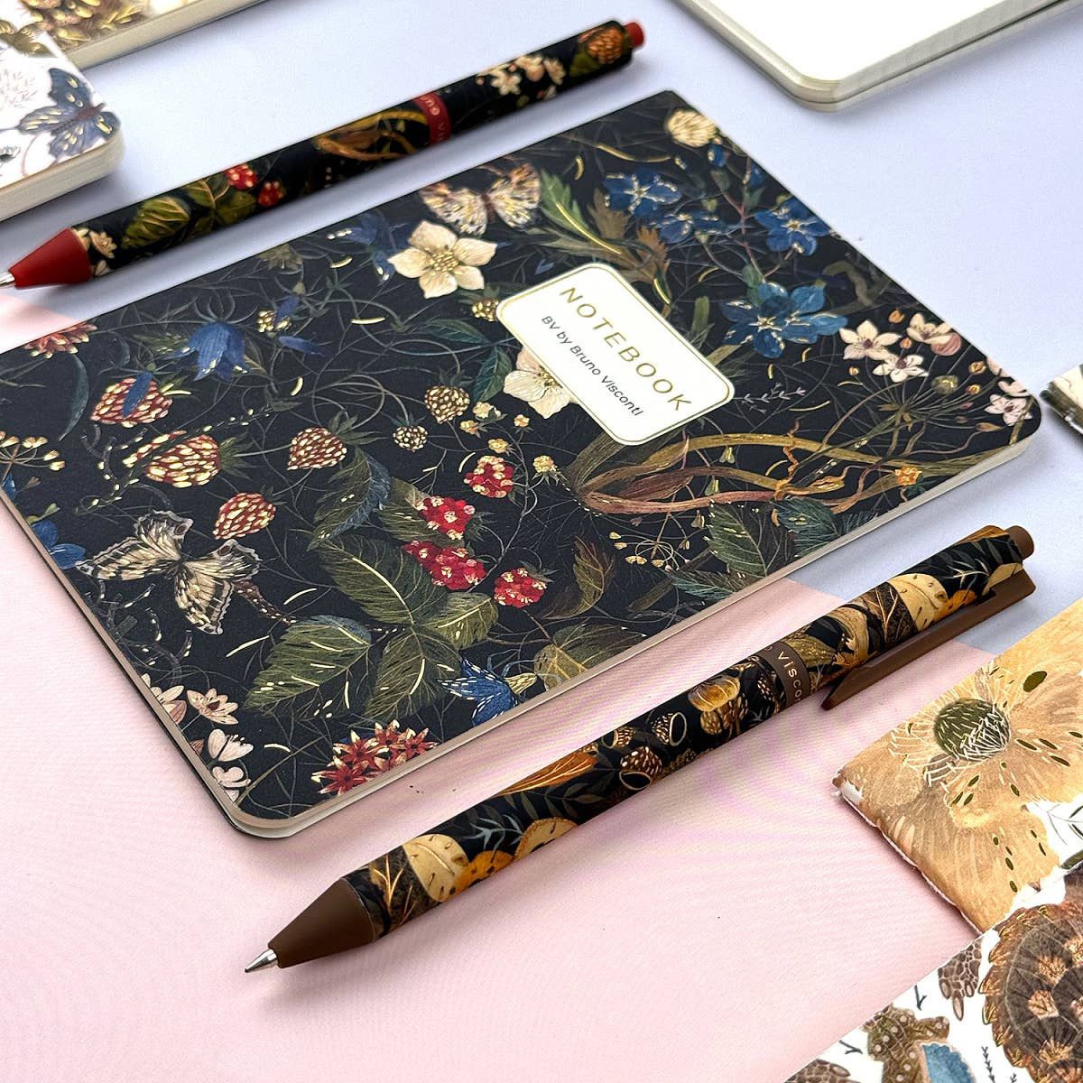 Small Notebook Forest Flowers 