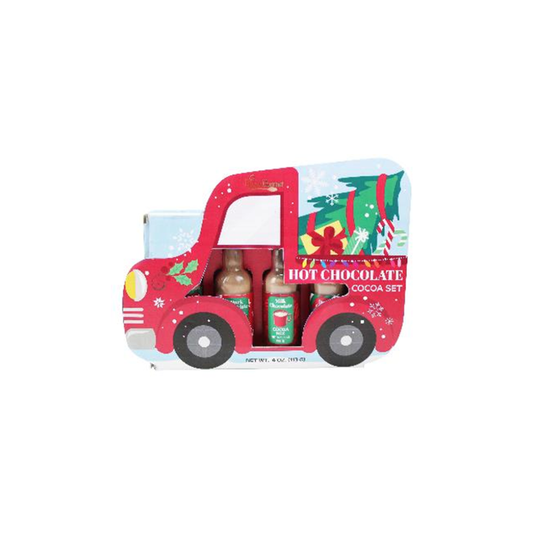Holiday Travels Cocoa Gift Set: Santa's Truck