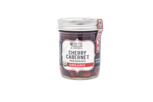 Organic Cherry Cabernet Preserves