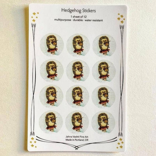 Hegdeghog Sticker Sheet