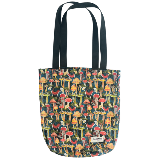 Mush Love (Mushrooms) Canvas Shopping Tote