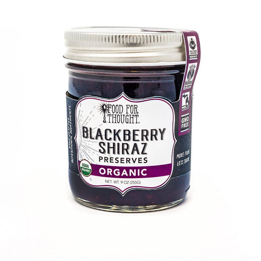 Organic Blackberry Shiraz Preserves