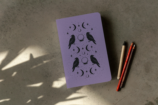 Raven of Fortune Layflat Notebook