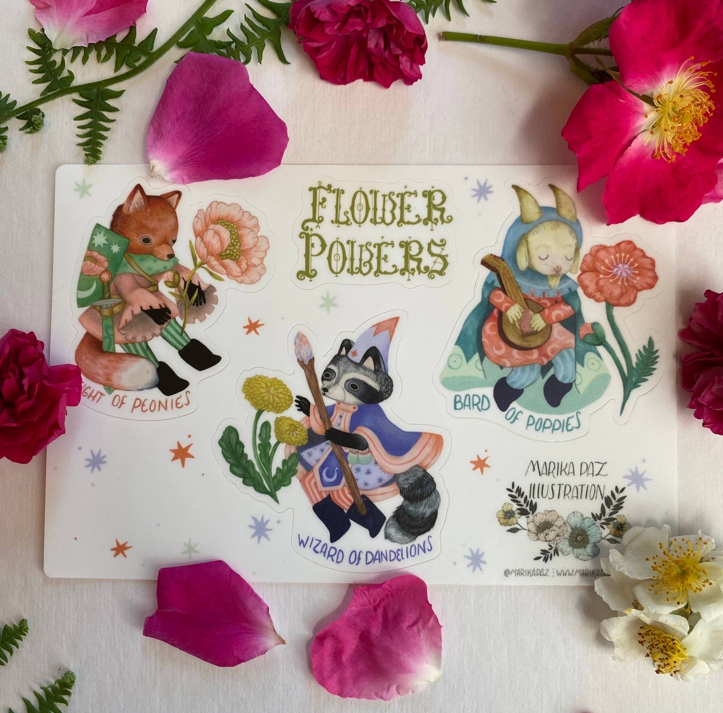 Flower Powers Sticker Sheet