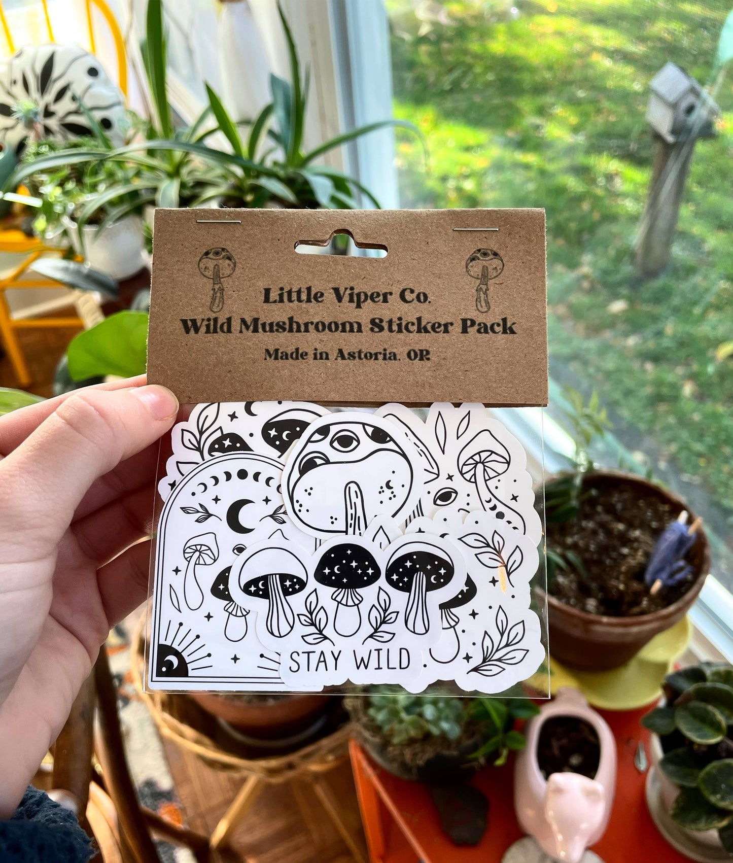 Wild Mushroom Sticker Pack
