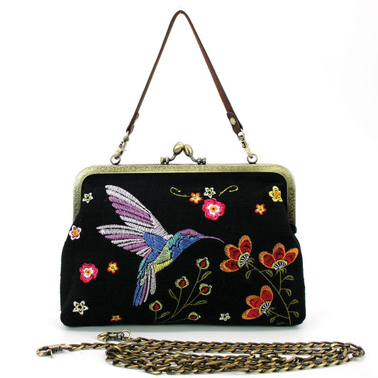 Hummingbird Kisslock Bag