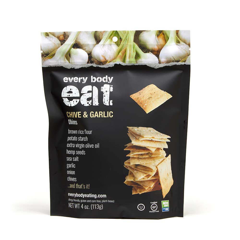 Chive & Garlic Snack Thins