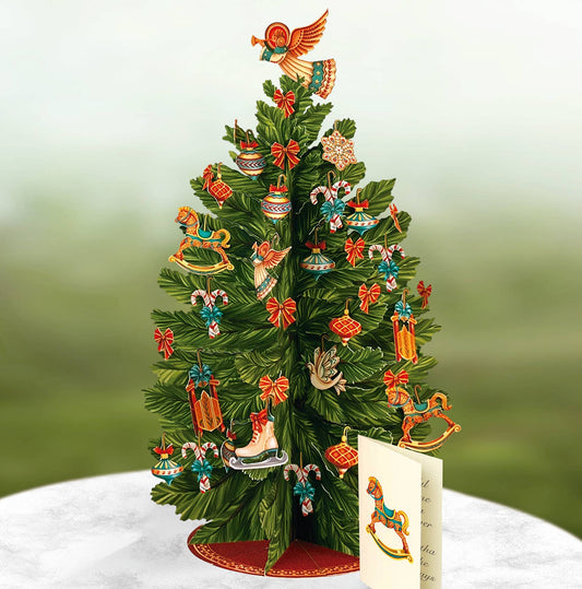 Christmas Tree Pop-Up Greeting Card