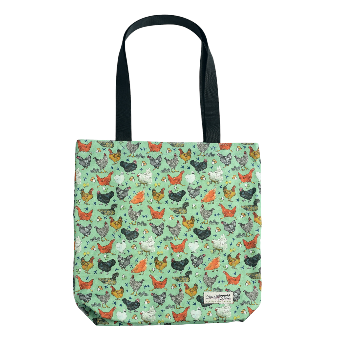 Hen House Canvas Shopping Tote