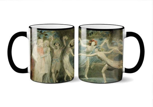 Oberon, Titania and Puck with Fairies Mug