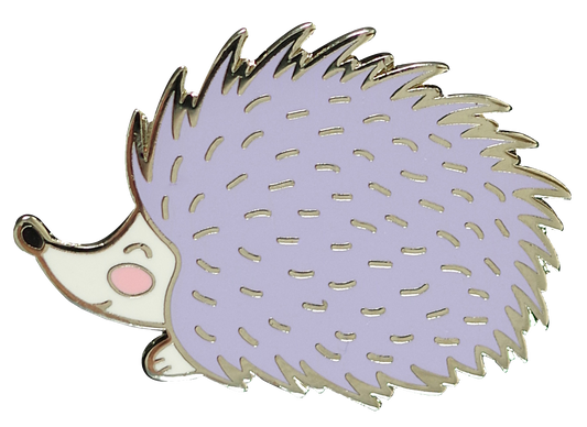 Hedgehog Hard Enamel Pin