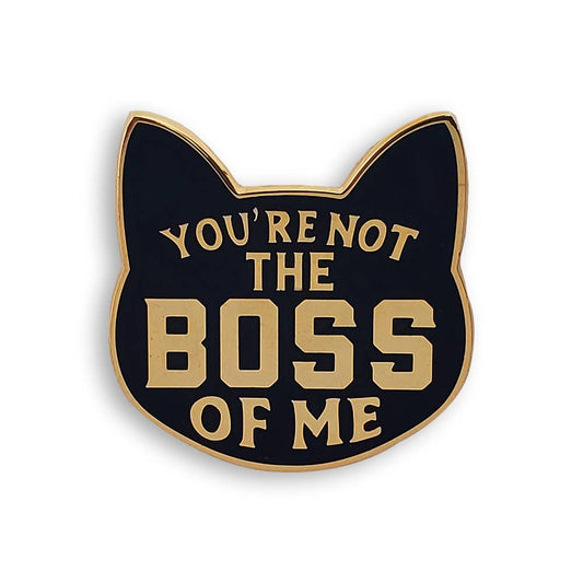 Cat Boss Enamel Pin